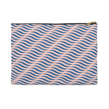 Load image into Gallery viewer, SMILE & WAVE Flat Zip Pouch - Ocean