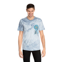 Load image into Gallery viewer, AWARD WINNING Surfear Negra Sand Blast Tie Dye T-Shirt - Blue Ribbon