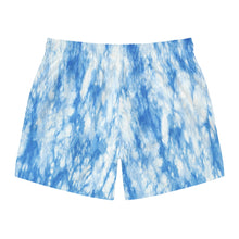 Load image into Gallery viewer, THE BASICS Sand Blast Tie-Dye Swim Trunks - Blue Ribbon