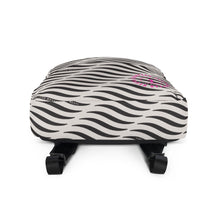 Load image into Gallery viewer, SMILE & WAVE Backpack - Black