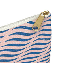 Load image into Gallery viewer, SMILE & WAVE Flat Zip Pouch - Ocean