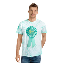 Load image into Gallery viewer, HUGE HONOR Cyclone Tie-Dye T-Shirt - Seafoam