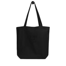 Load image into Gallery viewer, WORK OF ART Organic Cotton Tote Bag - Black