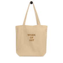 Load image into Gallery viewer, WORK OF ART Organic Cotton Tote - Blank Canvas