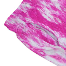 Load image into Gallery viewer, THE BASICS Sand Blast Tie-Dye Swim Trunks - Hot Pink