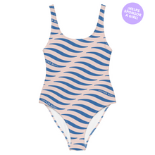 Load image into Gallery viewer, SMILE & WAVE One-Piece Swimsuit - Ocean