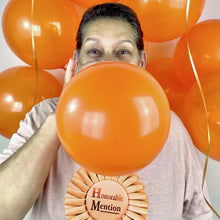 Load image into Gallery viewer, HUGE HONOR Soft Serve Heathered Cotton T-Shirt - Orange