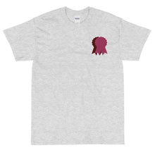 Load image into Gallery viewer, BADGE OF HONOR Embroidered T-Shirt - Magenta