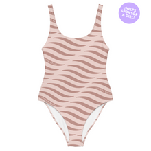 Load image into Gallery viewer, SMILE & WAVE One Piece Swimsuit - Light Shell