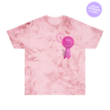 Load image into Gallery viewer, AWARD WINNING Surfear Negra Sand Blast Tie Dye T-Shirt - Flamingo