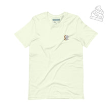 Load image into Gallery viewer, MINI BADGE OF HONOR Embroidered Soft Serve T-Shirt - Pistachio