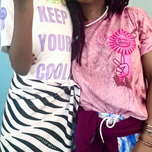 Load image into Gallery viewer, AWARD WINNING Surfear Negra Sand Blast Tie Dye T-Shirt - Flamingo