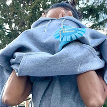 Load image into Gallery viewer, AWARD WINNING Heathered Hoodie - Blue Ribbon