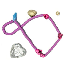 Load image into Gallery viewer, BEACH COMBER 1 OF 1 Surf Necklace - Flamingo