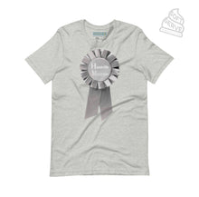 Load image into Gallery viewer, HUGE HONOR Soft Serve Heathered Cotton T-Shirt - Silver