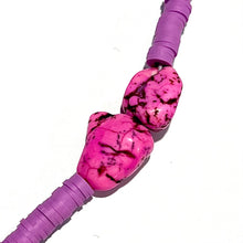 Load image into Gallery viewer, BEACH COMBER 1 OF 1 Surf Necklace - Flamingo