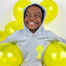 Load image into Gallery viewer, AWARD WINNING Kids Heathered Hoodie - Neon Green