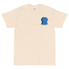 Load image into Gallery viewer, BADGE OF HONOR Embroidered T-Shirt - Blue Ribbon