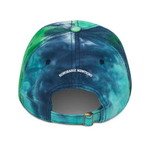 Load image into Gallery viewer, RIBBON CUTTING Sea Spray Tie Dye Baseball Cap - Tidal Wave