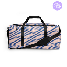 Load image into Gallery viewer, SMILE & WAVE Duffle Bag - Ocean