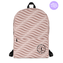 Load image into Gallery viewer, SMILE & WAVE Backpack - Light Shell
