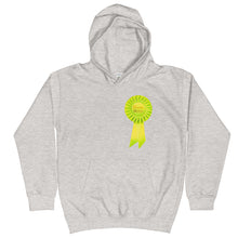 Load image into Gallery viewer, AWARD WINNING Kids Heathered Hoodie - Neon Green