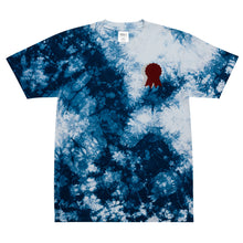 Load image into Gallery viewer, BADGE OF HONOR Sea Spray Tie-Dye Boxy T-Shirt - Tidal Wave