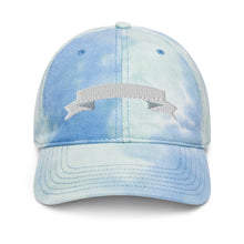 Load image into Gallery viewer, RIBBON CUTTING Sea Spray Tie Dye Baseball Cap - Blue Ribbon