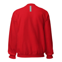 Load image into Gallery viewer, WORK OF ART Embroidered Sweatshirt - Red