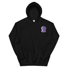 Load image into Gallery viewer, BADGE OF HONOR Embroidered Hoodie - Black