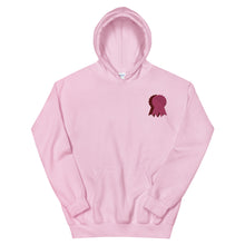 Load image into Gallery viewer, BADGE OF HONOR Embroidered Hoodie - Magenta