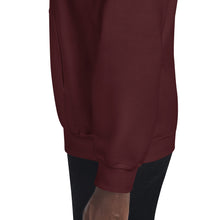 Load image into Gallery viewer, WORK OF ART Embroidered Pullover Hoodie - Wine