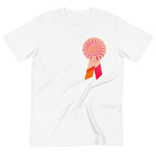 Load image into Gallery viewer, AWARD WINNING Organic Cotton T-Shirt - Rust Racing Stripe