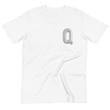 Load image into Gallery viewer, FILLED WITH LOVE Monogram Organic Cotton T-Shirt - Q