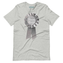 Load image into Gallery viewer, HUGE HONOR Soft Serve Heathered Cotton T-Shirt - Silver