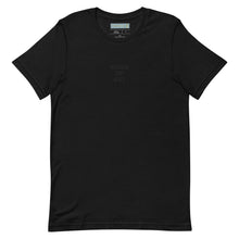 Load image into Gallery viewer, WORK OF ART Embroidered Soft Serve T-Shirt - Black