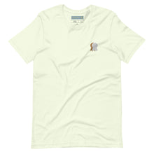 Load image into Gallery viewer, MINI BADGE OF HONOR Embroidered Soft Serve T-Shirt - Pistachio
