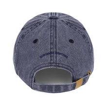 Load image into Gallery viewer, RIBBON CUTTING Vintage Washed Baseball Cap - Indigo