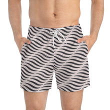 Load image into Gallery viewer, SMILE &amp; WAVE Swim Trunk - Black
