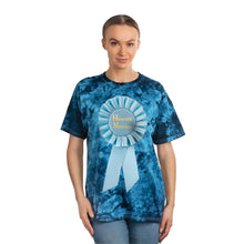 Load image into Gallery viewer, HUGE HONOR Sea Spray Tie-Dye T-Shirt - Blue Ribbon
