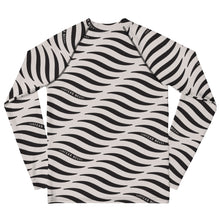 Load image into Gallery viewer, SMILE &amp; WAVE Youth Rash Guard - Black
