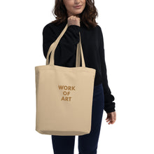 Load image into Gallery viewer, WORK OF ART Organic Cotton Tote - Blank Canvas
