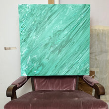 Load image into Gallery viewer, JADE by Lydia Alamo, 24x24” Canvas
