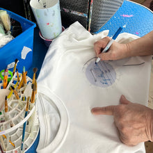 Load image into Gallery viewer, WHO’S THE ARTIST? Organic Cotton T-Shirt
