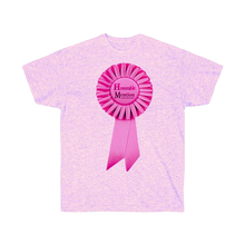 Load image into Gallery viewer, HUGE HONOR Soft Serve Heathered Cotton T-shirt - Hot Pink

