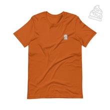Load image into Gallery viewer, MINI BADGE OF HONOR Embroidered Soft Serve T-Shirt - Dark Marigold
