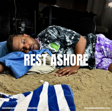 Load image into Gallery viewer, THE BASICS Sand Blast Tie-Dye Swim Trunks - Ultra Violet
