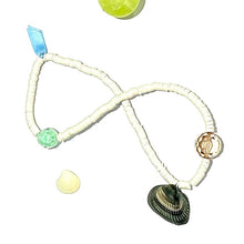 Load image into Gallery viewer, BEACH COMBER 1 OF 1 Surf Necklace - Lagoon
