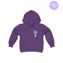 Load image into Gallery viewer, AWARD WINNING Diversify The Lineup Kids Pullover Hoodie - Lavender
