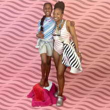 Load image into Gallery viewer, SMILE &amp; WAVE One Piece Swimsuit - Light Shell
